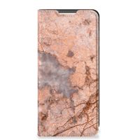 Xiaomi Redmi Note 10/10T 5G | Poco M3 Pro Standcase Marmer Oranje