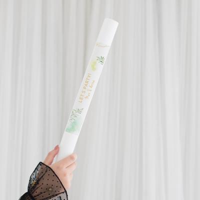 Foam stick met personalisatie geometric floral Foam stick met personalisatie geometric floral