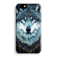 Darkness Wolf: Volledig Geprint iPhone 7 Hoesje - thumbnail