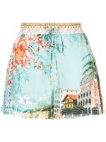 Camilla short à imprimé From Sorrento - Multicolore