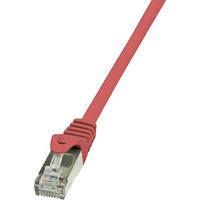 LogiLink CP1034S CAT5e F/UTP patchkabel AWG26 rood 1,00m