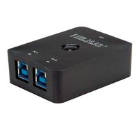 VALUE Handmatige USB 3.2 Gen 1 Switch | 2 poorten | Handmatige USB Sharing Switch, om van twee verschillende computers toegang te krijgen tot een USB-apparaat