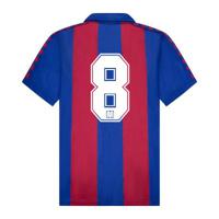 Meyba - Barcelona Retro Voetbalshirt 1982-1984 + 8 (Schuster) - thumbnail