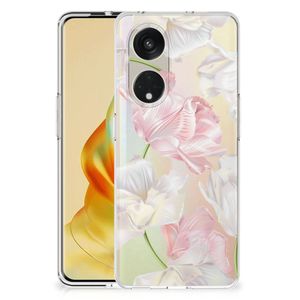 OPPO Reno8 T 5G TPU Case Lovely Flowers