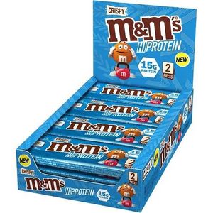 M&M&apos;s Crispy High Protein Bar 12repen Milk Chocolate