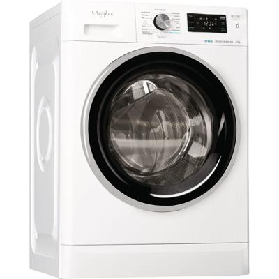 Whirlpool FFB 8468 BSEV NL wasmachine Vrijstaand Voorbelading 8 kg 1400 RPM Wit