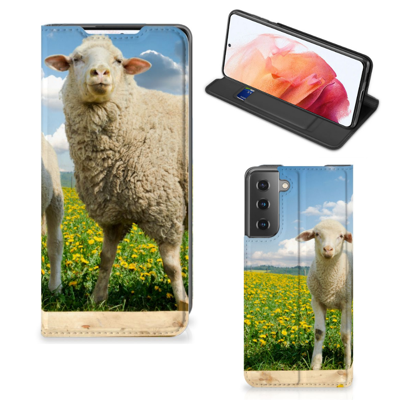 Samsung Galaxy S21 Hoesje maken Schaap en Lammetje