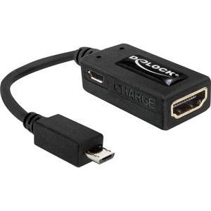 DeLOCK 65314 USB grafische adapter Zwart