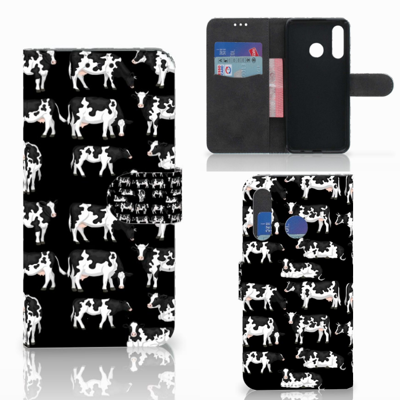 Huawei P30 Lite (2020) Telefoonhoesje met Pasjes Koetjes Huawei P30 Lite (2020) Telefoonhoesje met Pasjes Koetjes