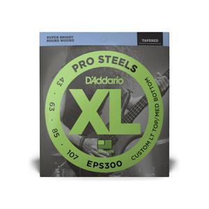 D'Addario EPS300 snaar voor muziekinstrumenten Bas 4 stuk(s) Roestvrijstaal Gitaar