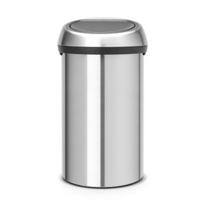 Brabantia Touch Bin afvalemmer 60 liter - Matt Steel