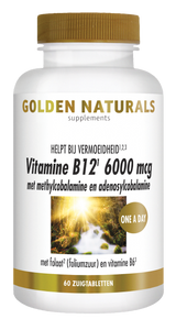 Golden Naturals Vitamine B12 6000 mcg