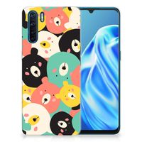 OPPO A91 Telefoonhoesje met Naam Bears