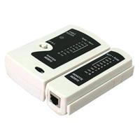 Logilink kabeltester voor UTP RJ45 RJ12 RJ11 kabels