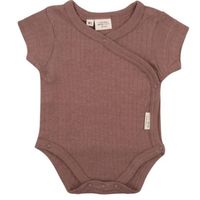 Little Indians onesie short Burlwood junior katoen roze maat 58