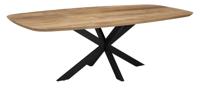 DTP Home Deens Ovale Eettafel Evo Teakhout, 240 x 110cm - Bruin - Ovaal