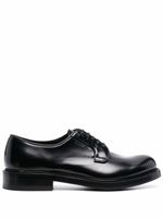 Prada derbies à lacets - Noir