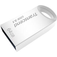 Transcend JetFlash 710S 64GB USB flash drive USB Type-A 3.2 Gen 1 (3.1 Gen 1) Zilver - thumbnail