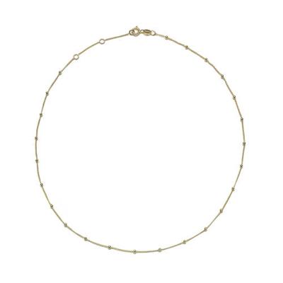 Abrazi verguld zilveren kettting Sands