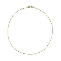 Abrazi verguld zilveren kettting Sands