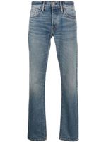 TOM FORD straight-leg stonewashed jeans - Bleu - thumbnail