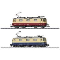 Märklin 37300 H0 set van 2 elektrische locomotieven Re 421/TEE - thumbnail