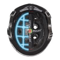 Melon Helm Urban Active Decent Double Black M-L - thumbnail