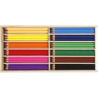 Creotime Kleurpotloden Multicolor 144 Stuks