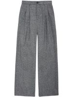 ANINE BING pantalon Carrie à coupe ample - Gris