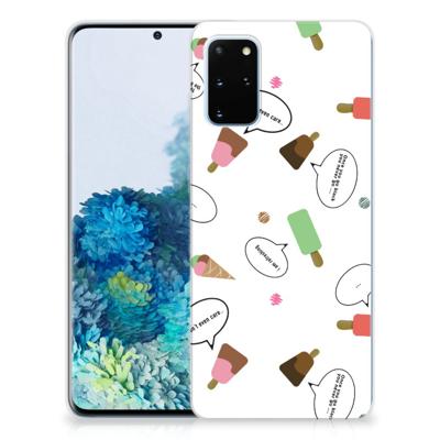 Samsung Galaxy S20 Plus Siliconen Case IJsjes Samsung Galaxy S20 Plus Siliconen Case IJsjes