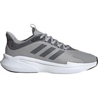 adidas Alphaedge + heren Sneaker, Mgh Solid Grijs Grijs Vijf Beter Scarlet, 46 EU