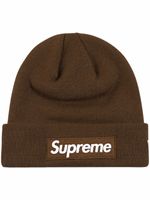 Supreme x New Era bonnet à logo Box - Marron - thumbnail