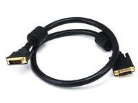 Monoprice 102685 3-Feet 24AWG CL2 Dual Link DVI-D videokabel - Zwart