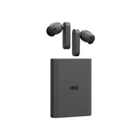 HMD Amped Buds Draadloze Bluetooth in-ear hoofdtelefoon met geïntegreerde powerbank (Hybrid ANC, ENC, tot 95 uur afspeeltijd, USB-C, IP54), zwart