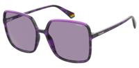 Polaroid zonnebril 6128/S dames cat. 3 polycarbonaat paars