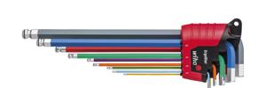 Wiha 41979 inbussleutel Set van l-vormige inbussleutels Metrisch 9 stuk(s)