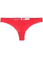 Fleur Du Mal string Charlotte en dentelle - Rouge