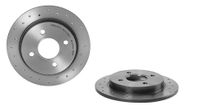 Remschijf BREMBO XTRA LINE BREMBO, Remschijftype: Geperforeerd, u.a. für Ford - thumbnail