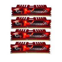 G.Skill 32 GB DDR3-1333 Quad-Kit werkgeheugen F3-10666CL9Q-32GBXL, RipjawsX-Serie - thumbnail