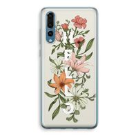 Hello bloemen: Huawei P20 Pro Transparant Hoesje - thumbnail