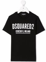 DSQUARED2 KIDS t-shirt à logo imprimé - Noir