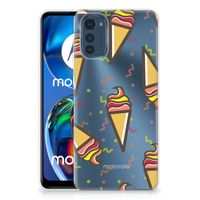 Motorola Moto E32/E32s Siliconen Case Icecream - thumbnail