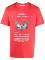 Zadig&Voltaire t-shirt Courtney à imprimé graphique - Rouge - thumbnail