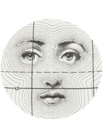 Fornasetti assiette imprimée - Noir