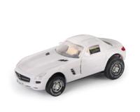 Darda speelgoedauto Mercedes Benz SLS AMG pull back 1:60