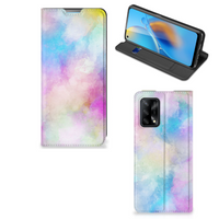 Bookcase OPPO A74 4G Watercolor Light