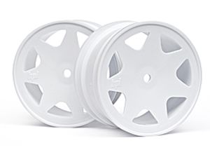 Ultra 7 wheels white 35mm (2pcs)