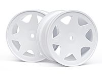 Ultra 7 wheels white 35mm (2pcs) - thumbnail