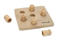 Beeztees Ozo - Hondenspeelgoed - Training - Hout - 18x18 cm