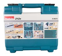 Makita E-06270 E-06270 Boor en bit assortiment 212-delig - thumbnail